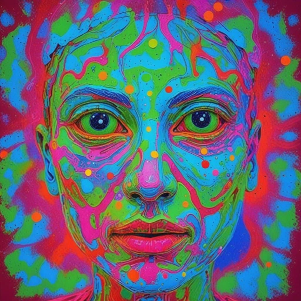 A face appears as if in a dream