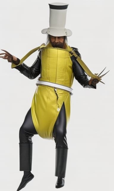 Evil Banana in Straight Jacket: Photorealistic Psycho Asylum