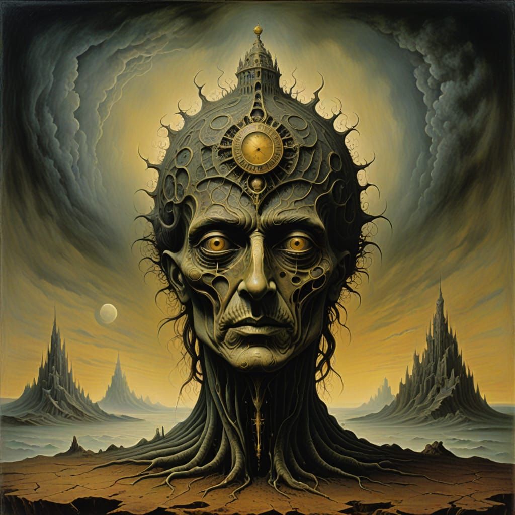 Surrealist Rum Jar by Infinite Horizon