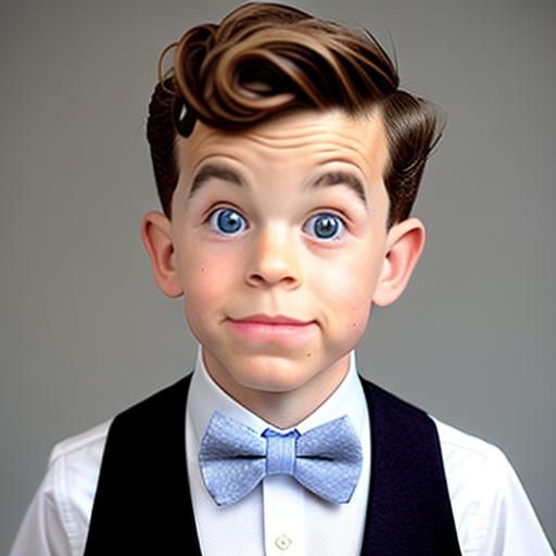 Cute rascal boy Alfalfa