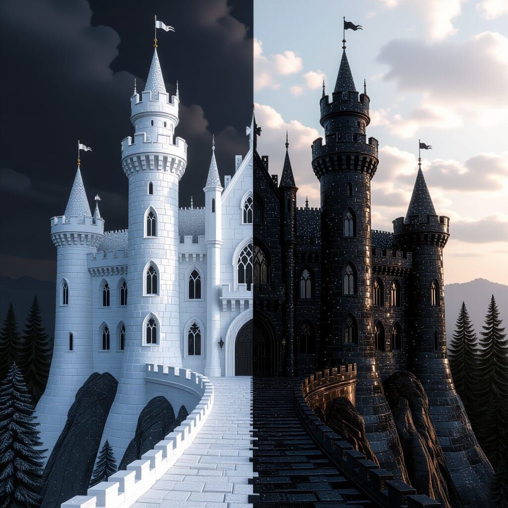 Day and Night: Two Halves of a Kingdom