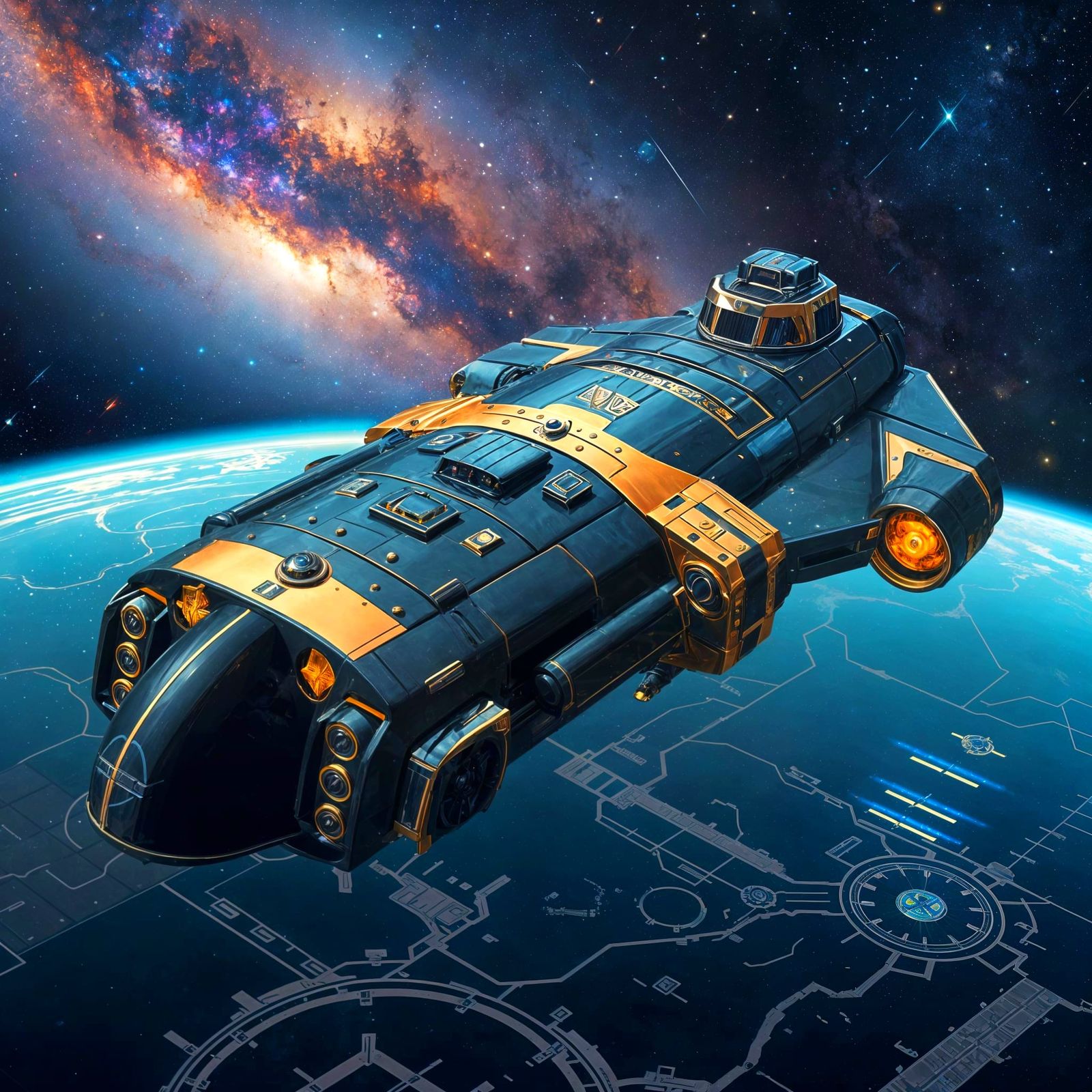 The 'Nova Sanctum' - Survey Ship