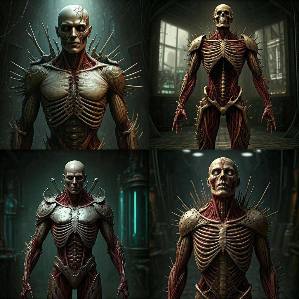 Macabre Flesh and Machine Fusion in Forgotten Lab