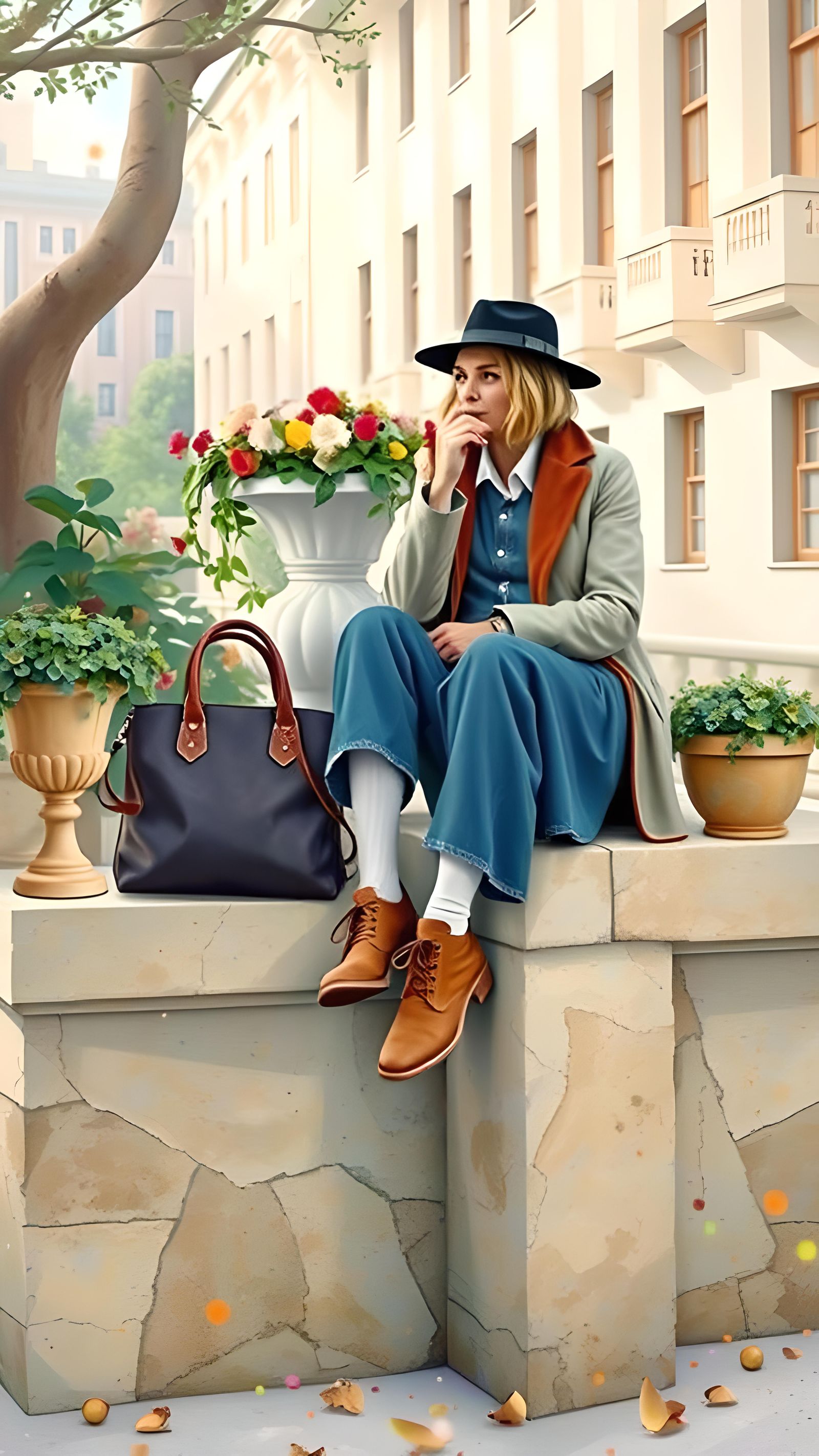 Vibrant Abstract Art in Pop Art Style