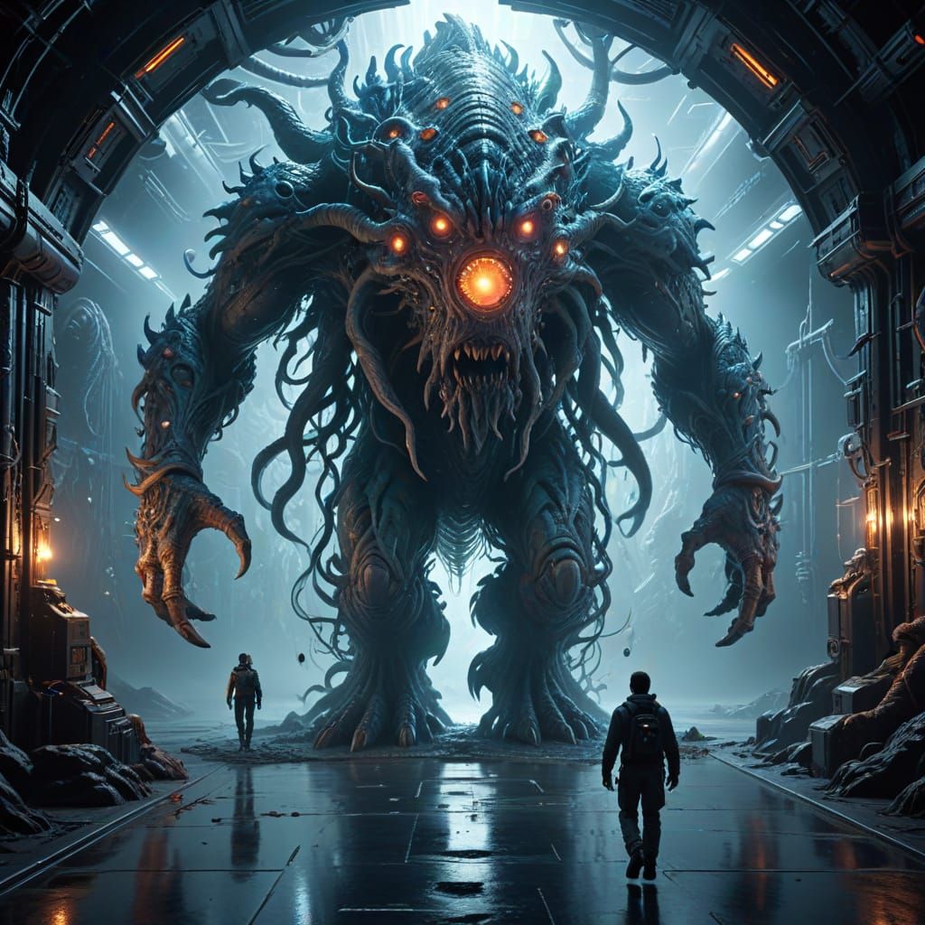 The AI Monster Of Space