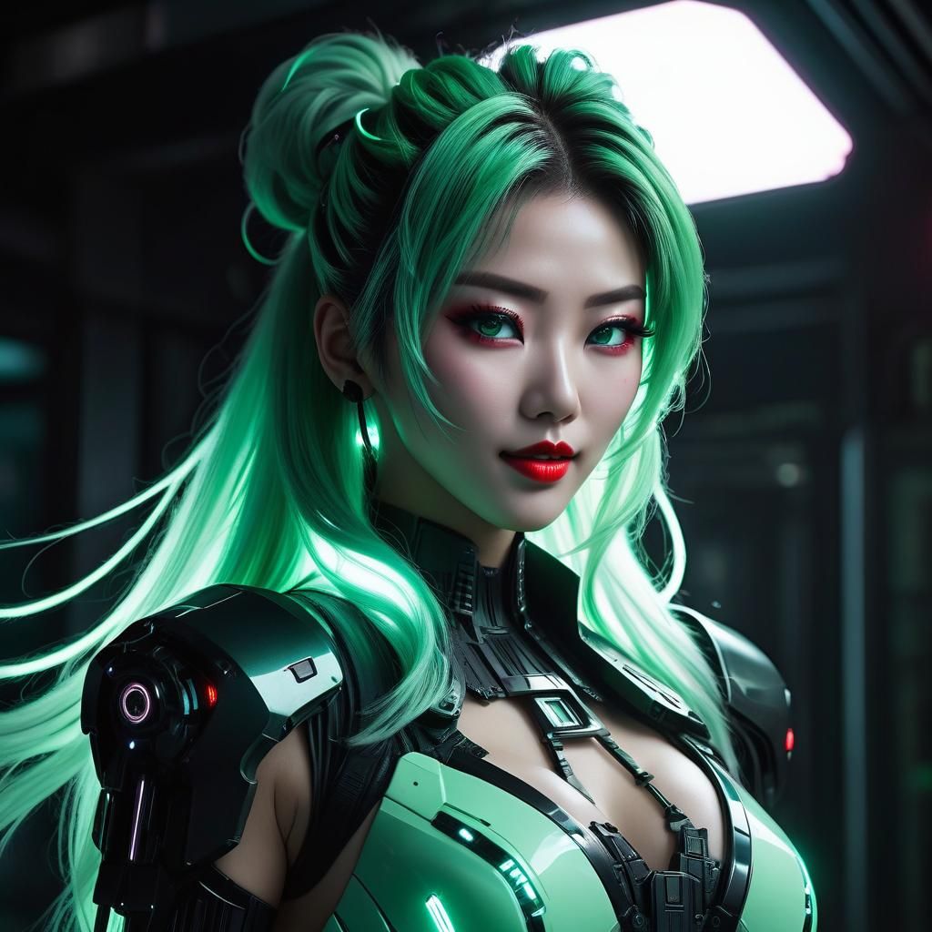 CUTE MINT CYBORG