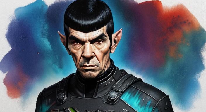 Spock's Mysterious Volcanic Planet in Deep Space