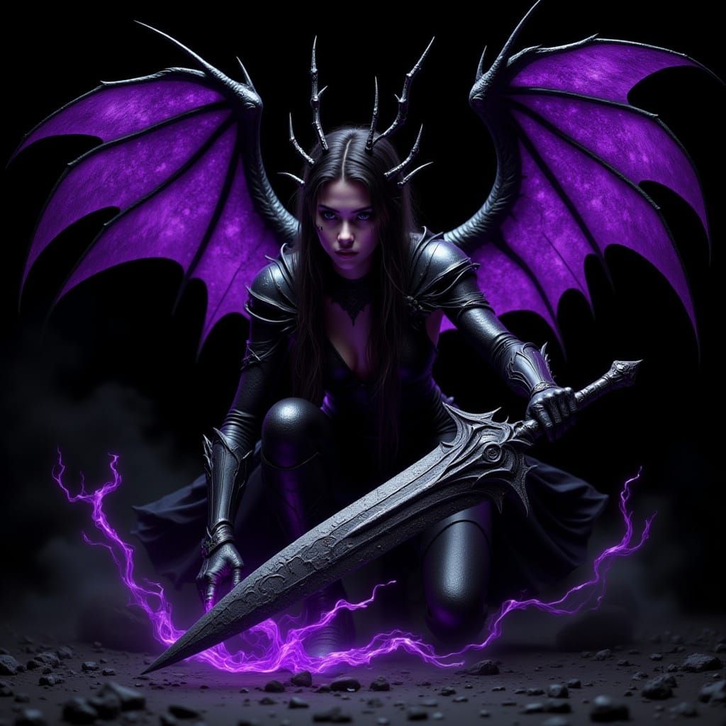 Nyx: Abyssal Dark Angel Mid-Strike