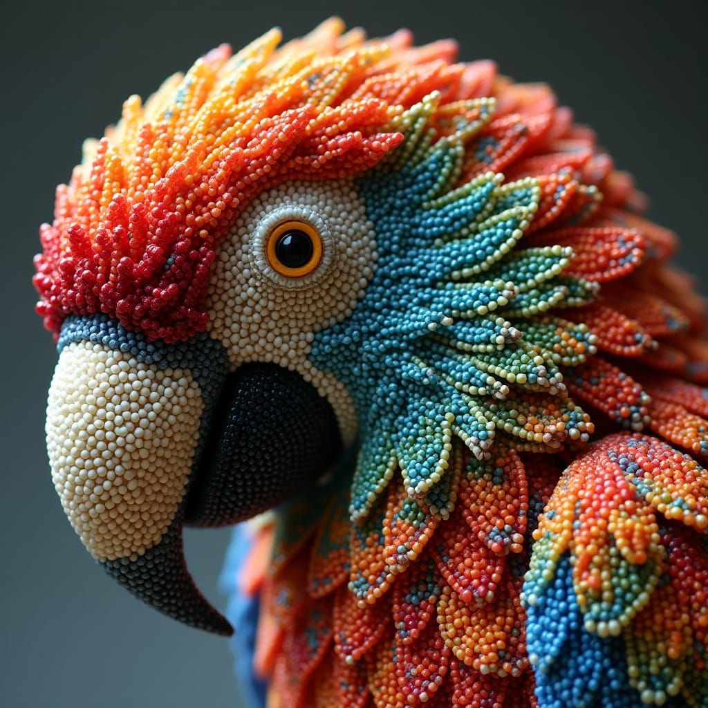 Bead Parrot