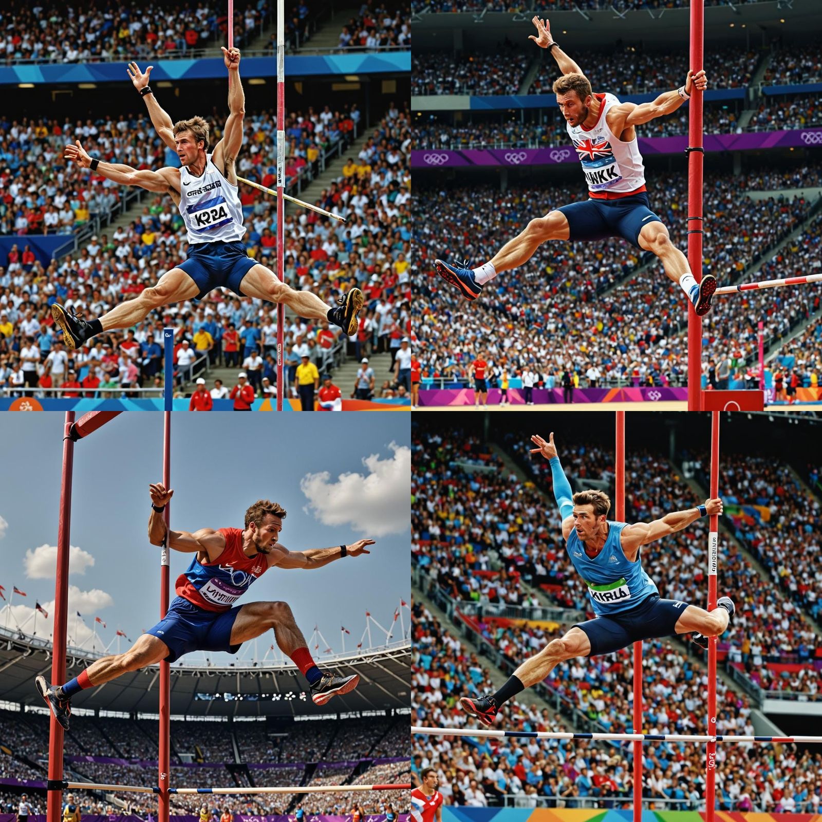 British Pole Vaulter at the Olympics in Ultra HD