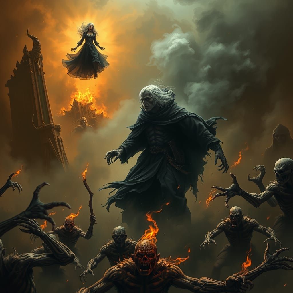 Necromancer and Witch: A Dark Gothic Descent