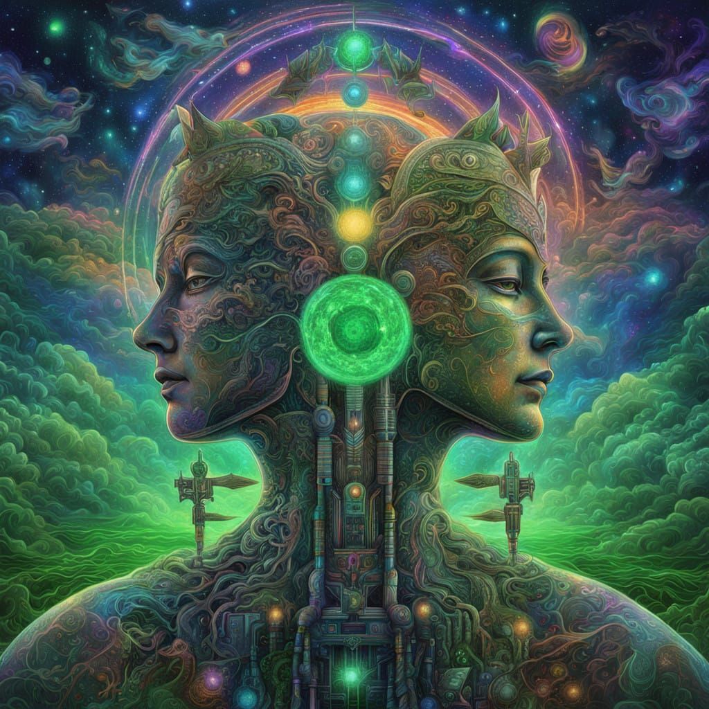 Astral Cosmic Love Embodied in Robotic Heartbeats