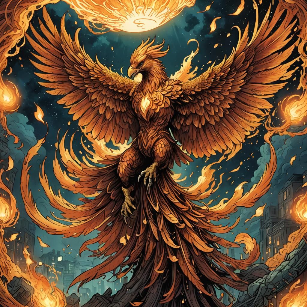 Phoenix Rising: Comic Book Art