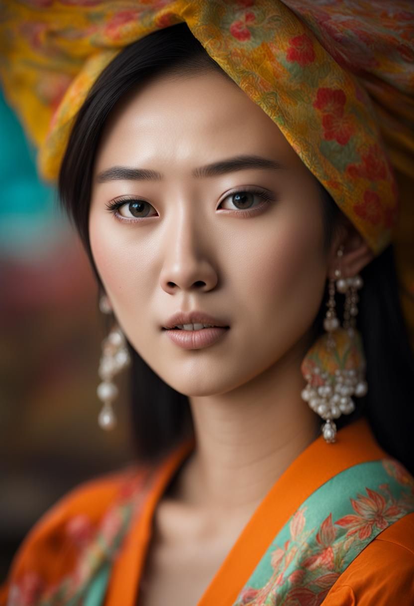 Asian woman