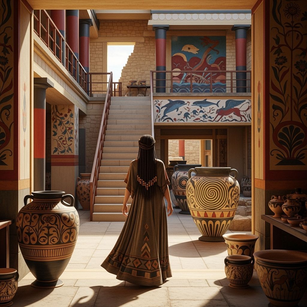 Knossos Palace Walk Through History