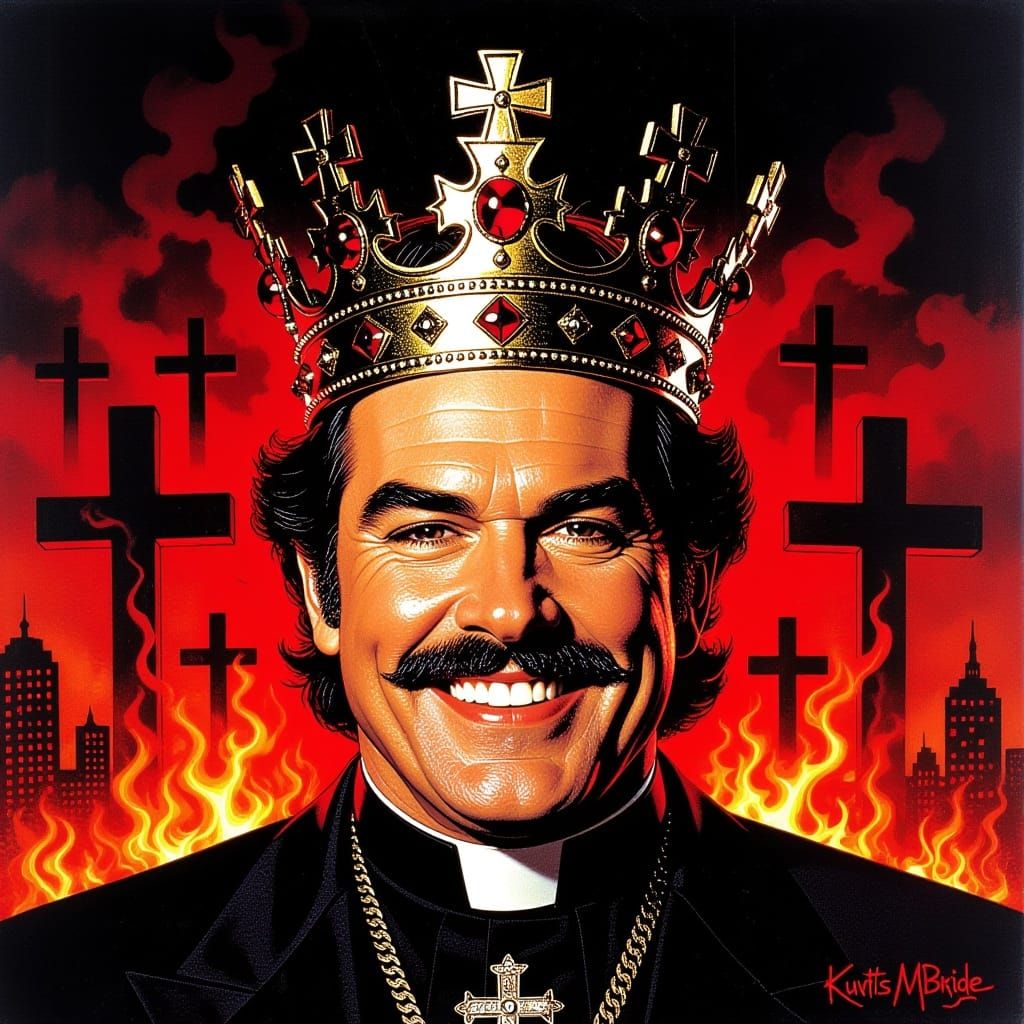 Thrash Metal Televangelist Crowned in Scathing Hypocrisy