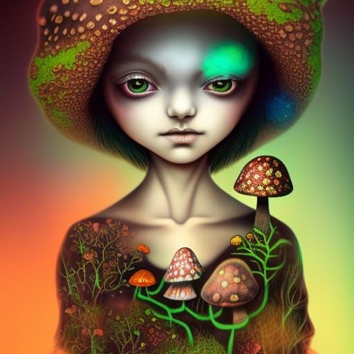 Fungi Girl 598