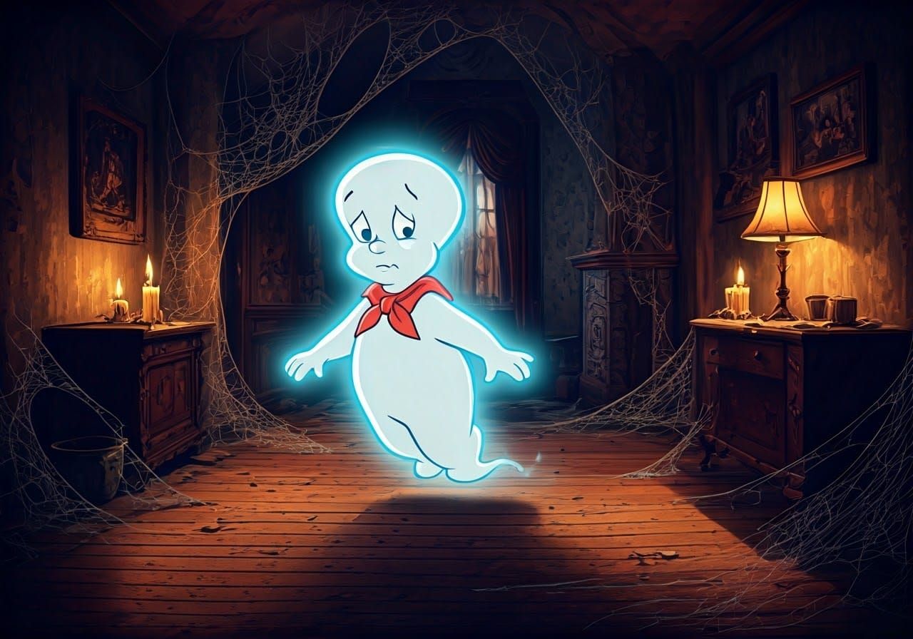 Ethereal Casper in a Forsaken Mansion