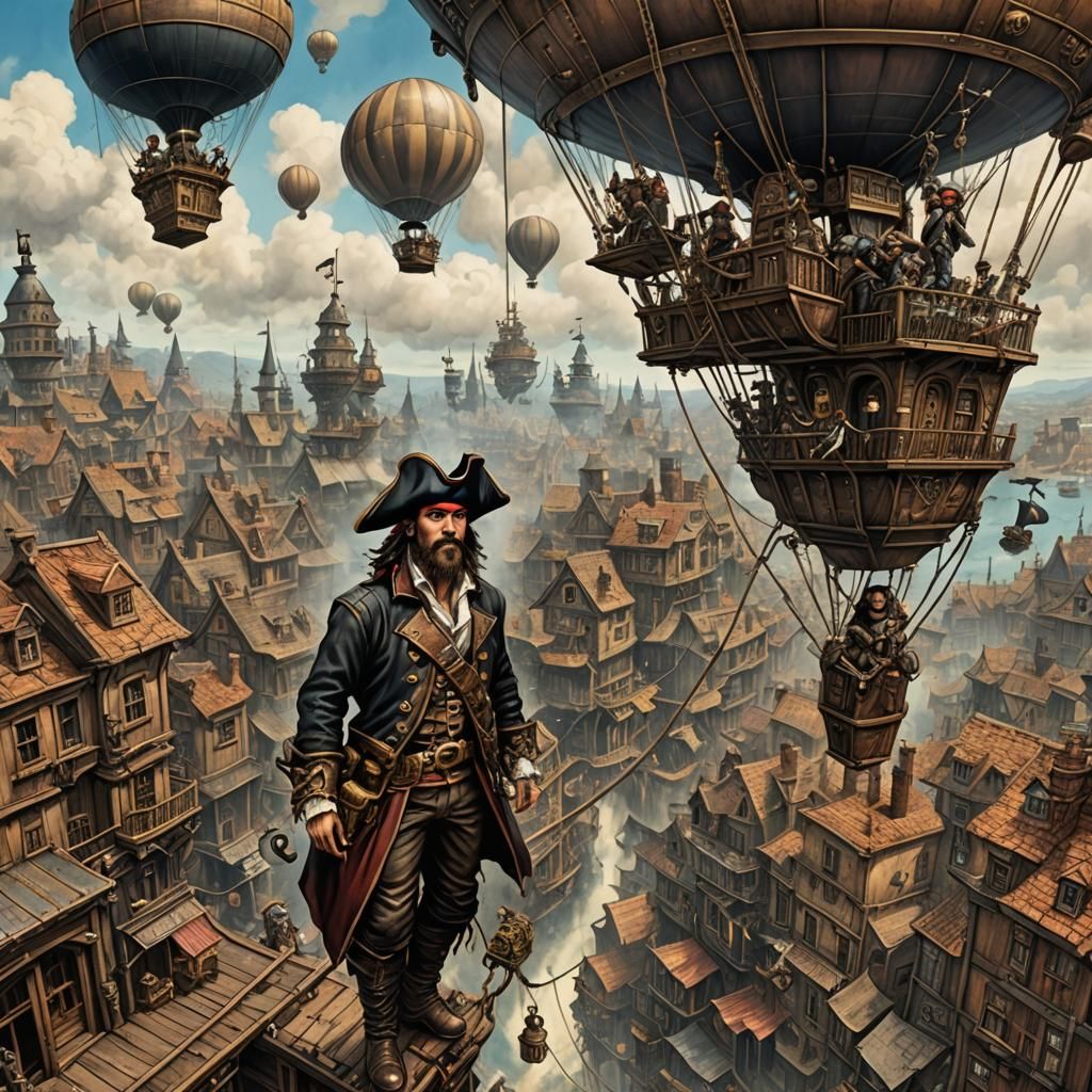 "I know that our raids are getting routinely. But once again, bow down to the air pirates!"