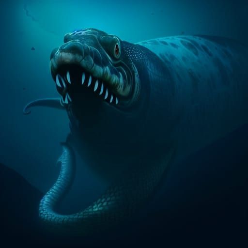 Epic Ice Age Eel Monster Trapped in Melting Ice Prison