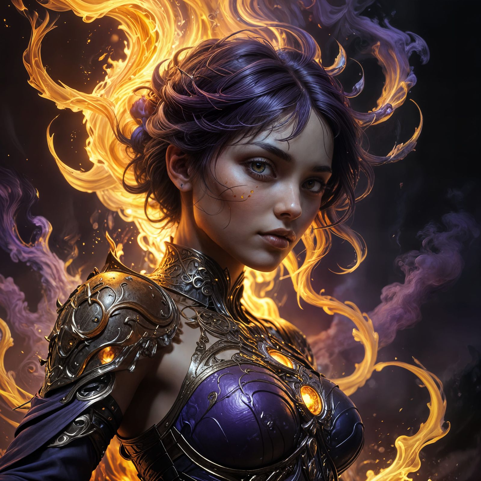 Majestic elementalist.
