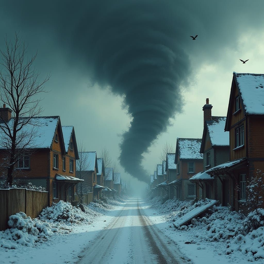 Winter Tornado Devastation in Europe: Atmospheric Digital Ar...