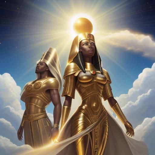 Ancient Egyptians Building the Universe