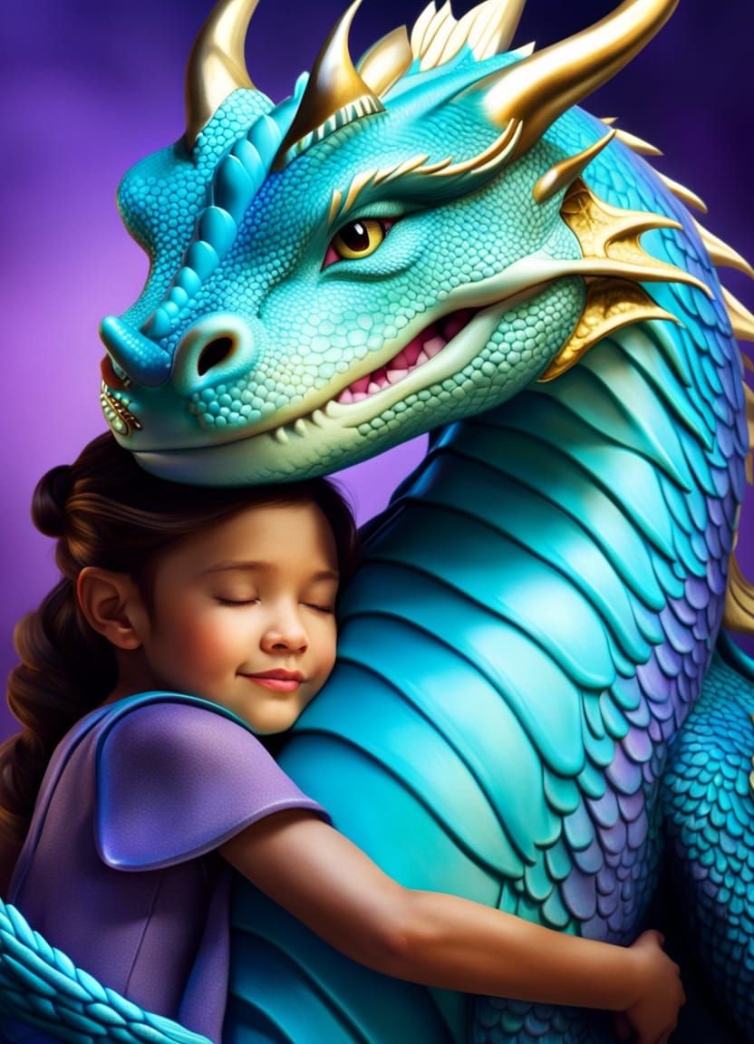 🐲👧🏻  The Protector   👧🏻🐲