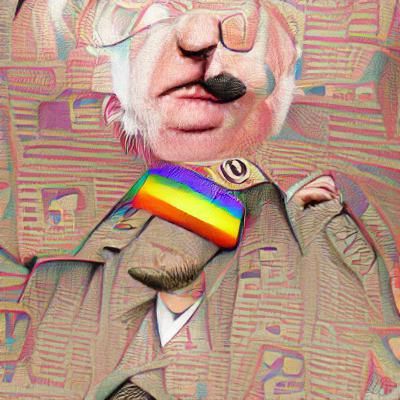 Unlikely Political Combination: An AI Generated Image