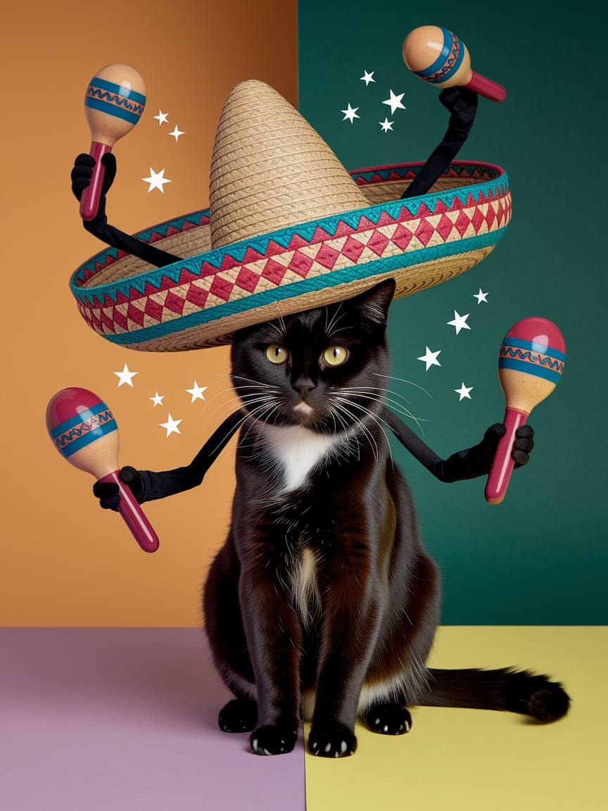 living sombrero with a mind of its own