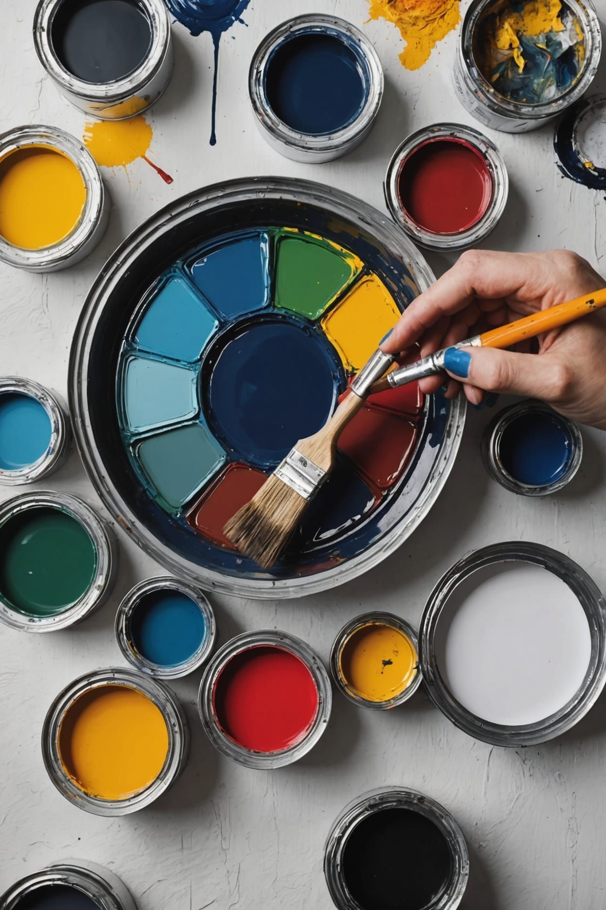 AI's Creative Expression: A Digital Painting