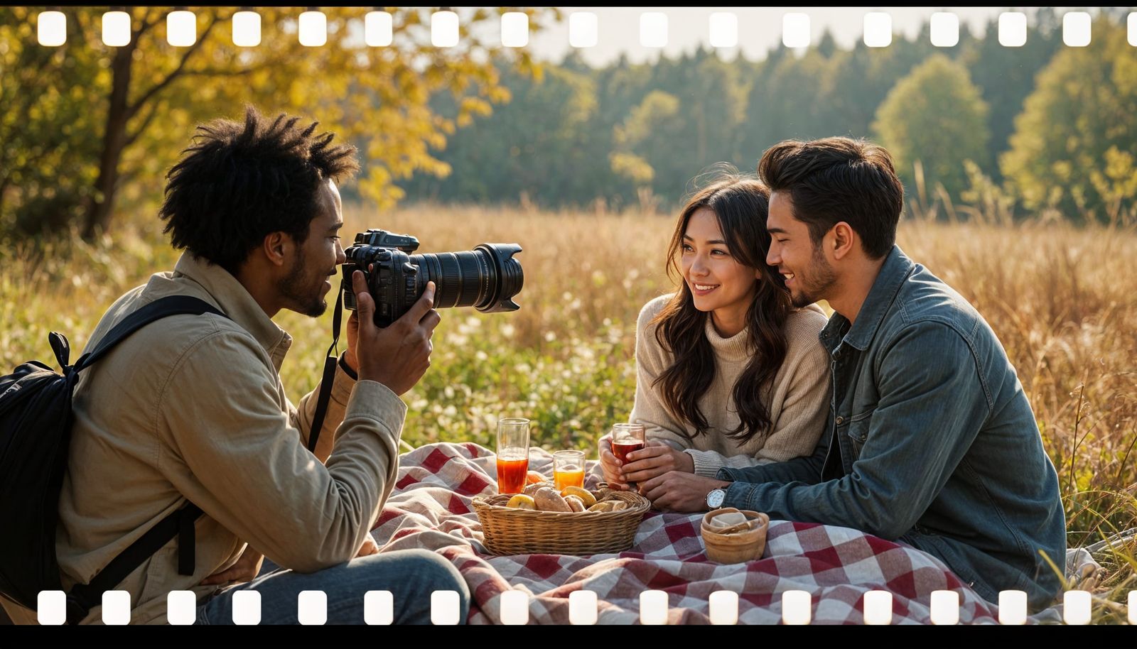 Cinematic Picnic Photo Shoot with V-Raptor XL