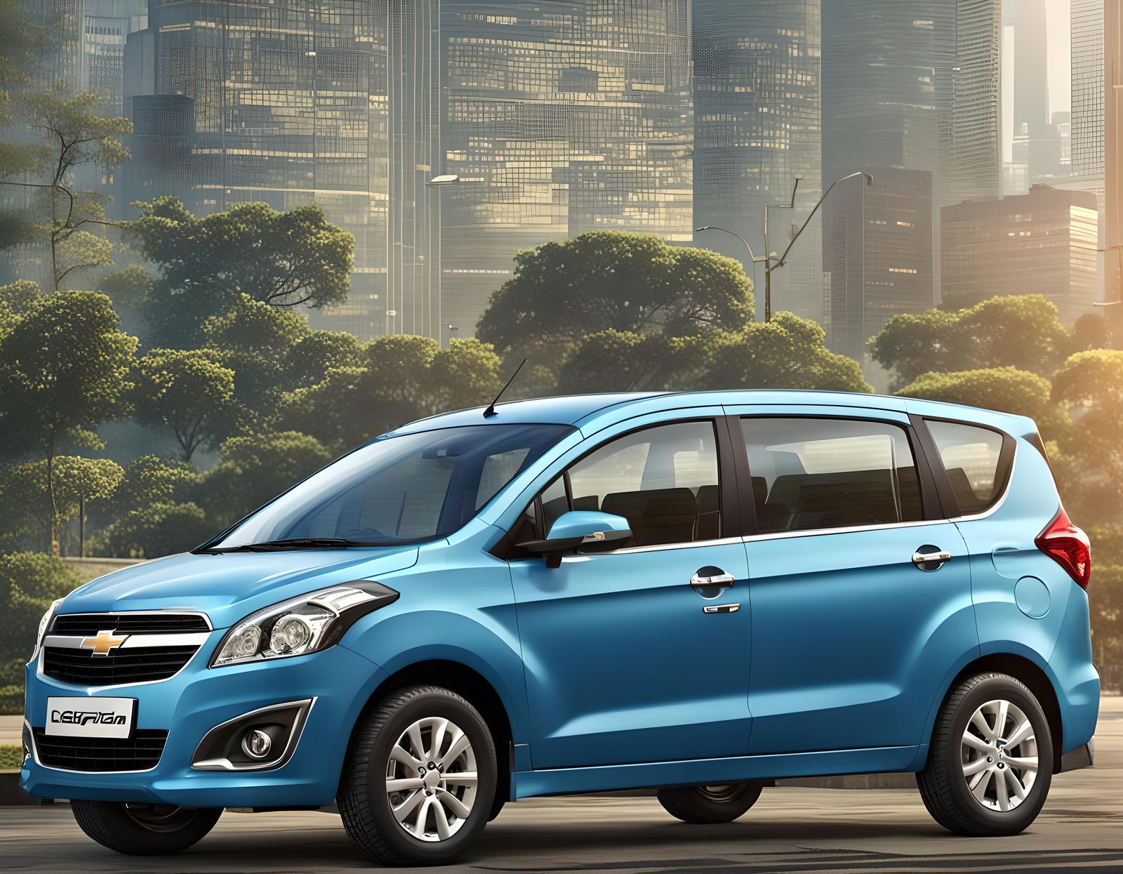 2013 Chevrolet Ertiga MPV 3D Render