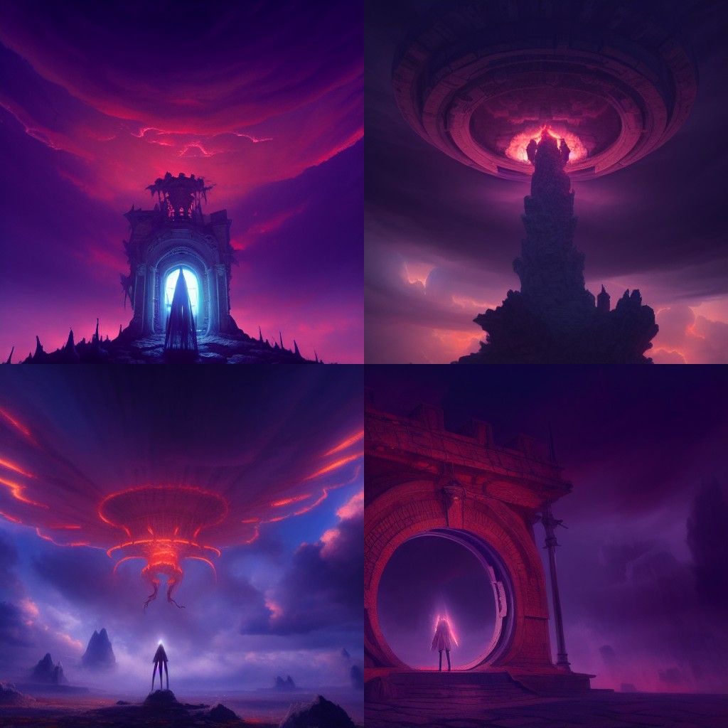 Magic Portal to Hell: Shounen Anime Style in 3D