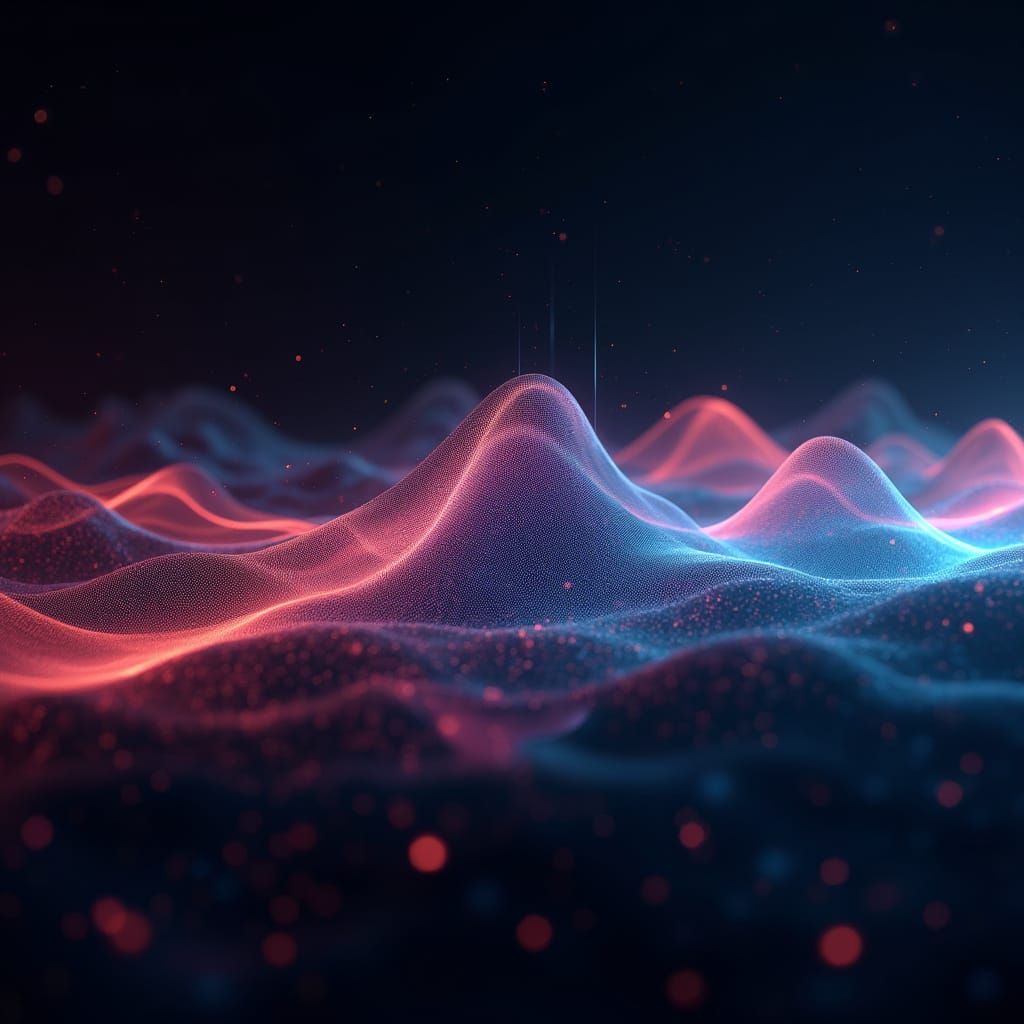 Surreal Digital Conversion of Analog Sound Wave in Sci-Fi Fu...