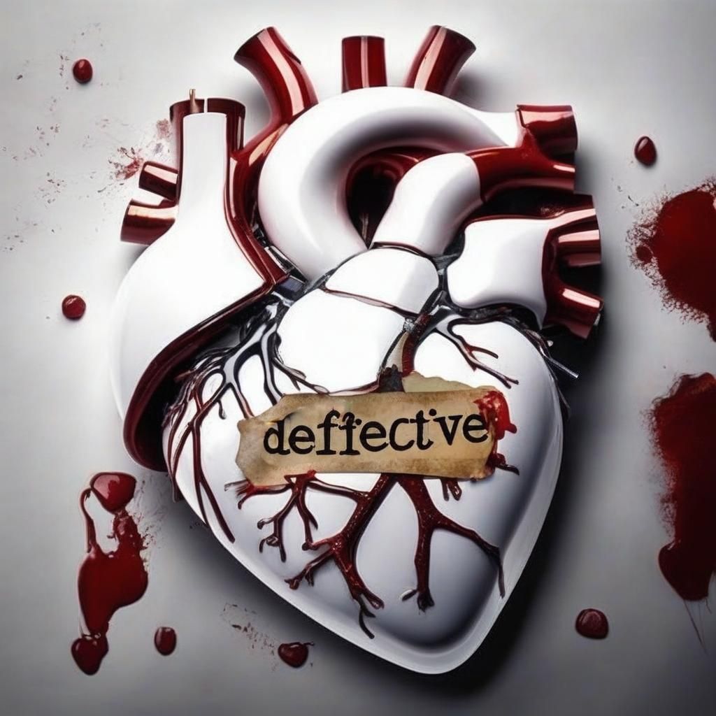 Defective Bionic Heart: Hyperrealistic Anatomical Study