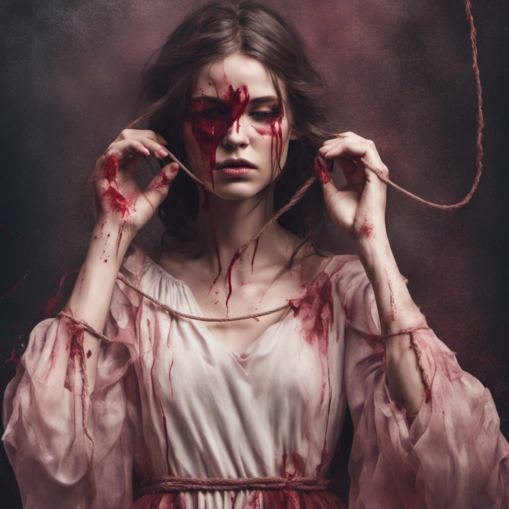 Dark Fantasy Irish Princess Portrait