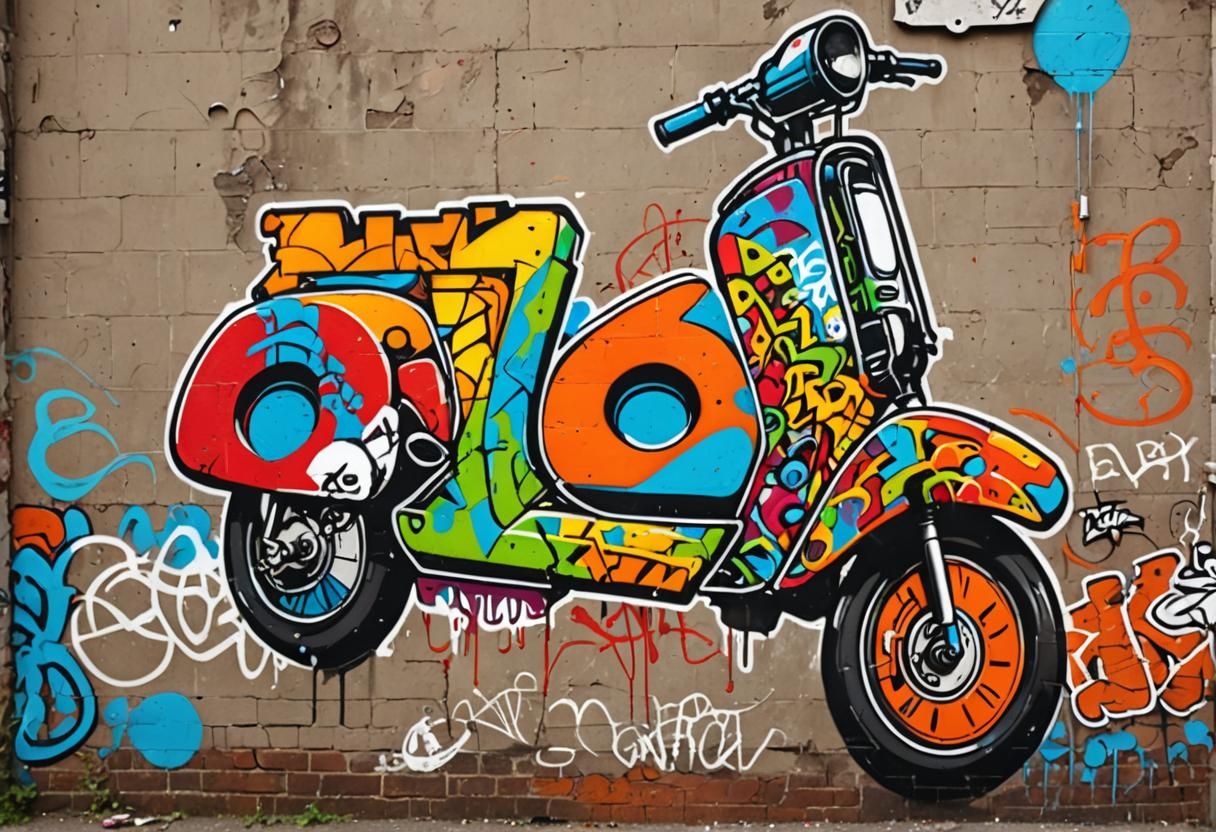 Colorful Graffiti Art
