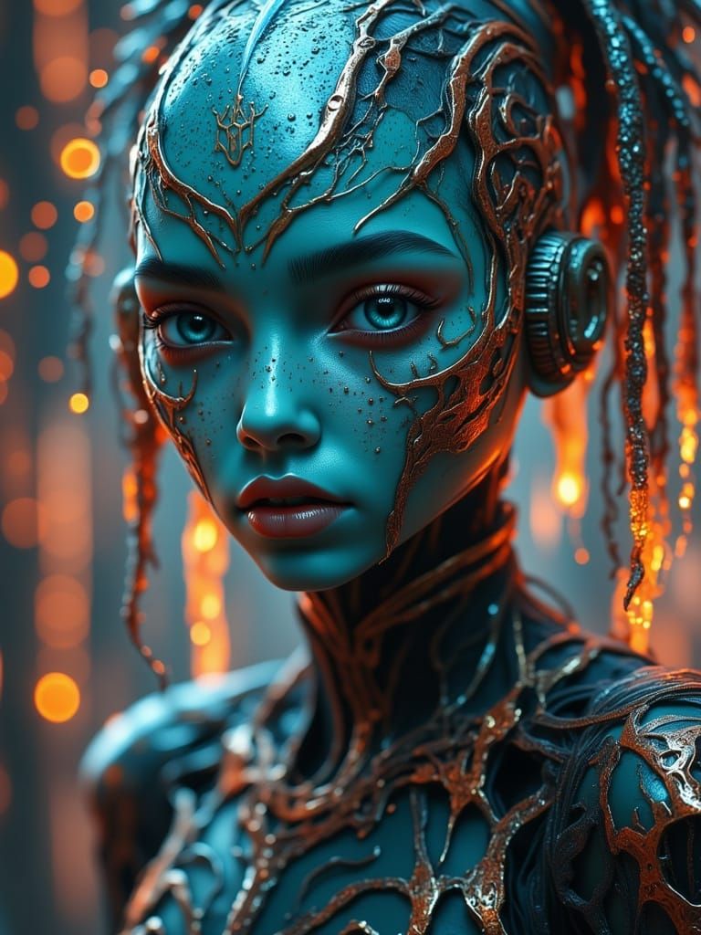 Alien Recognizes Humanity in Detailed Concept Art