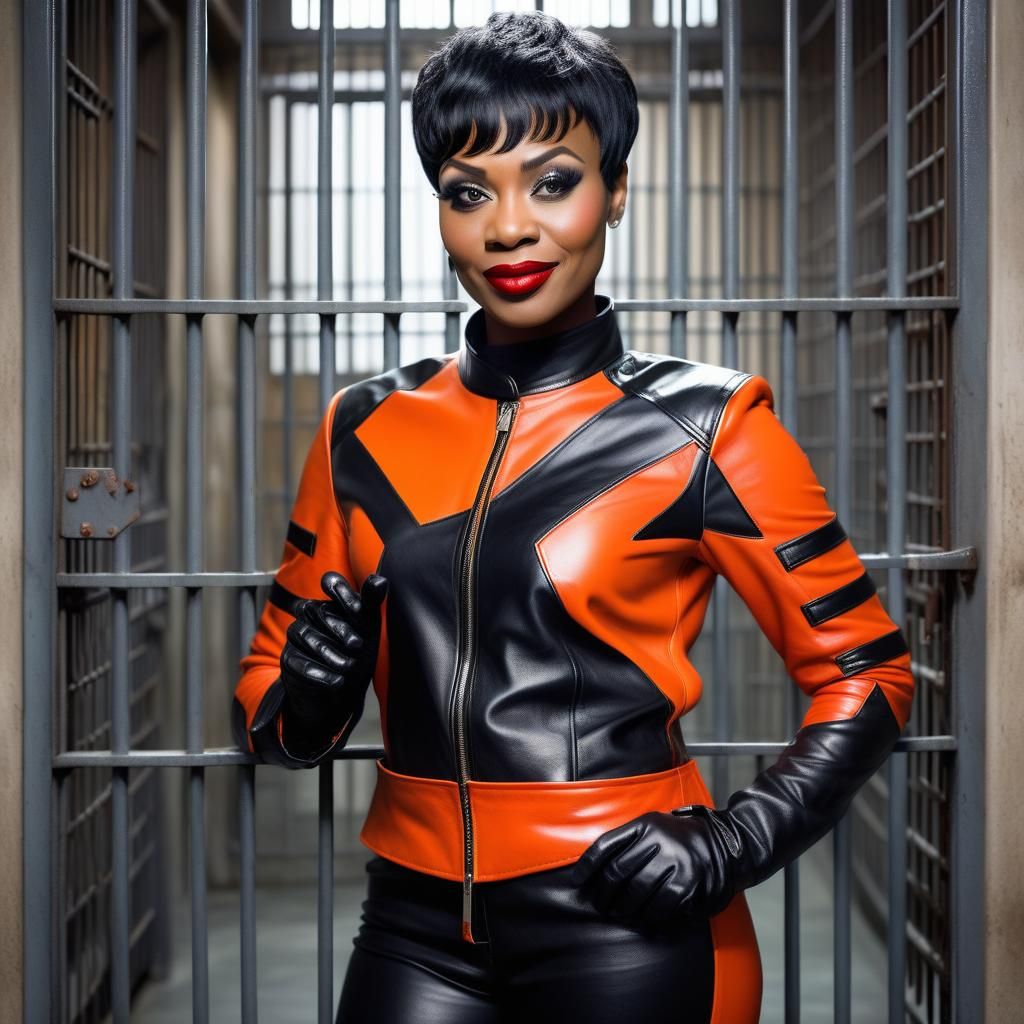 Supervillainess Veruca Vauxhall in High-Security Prison