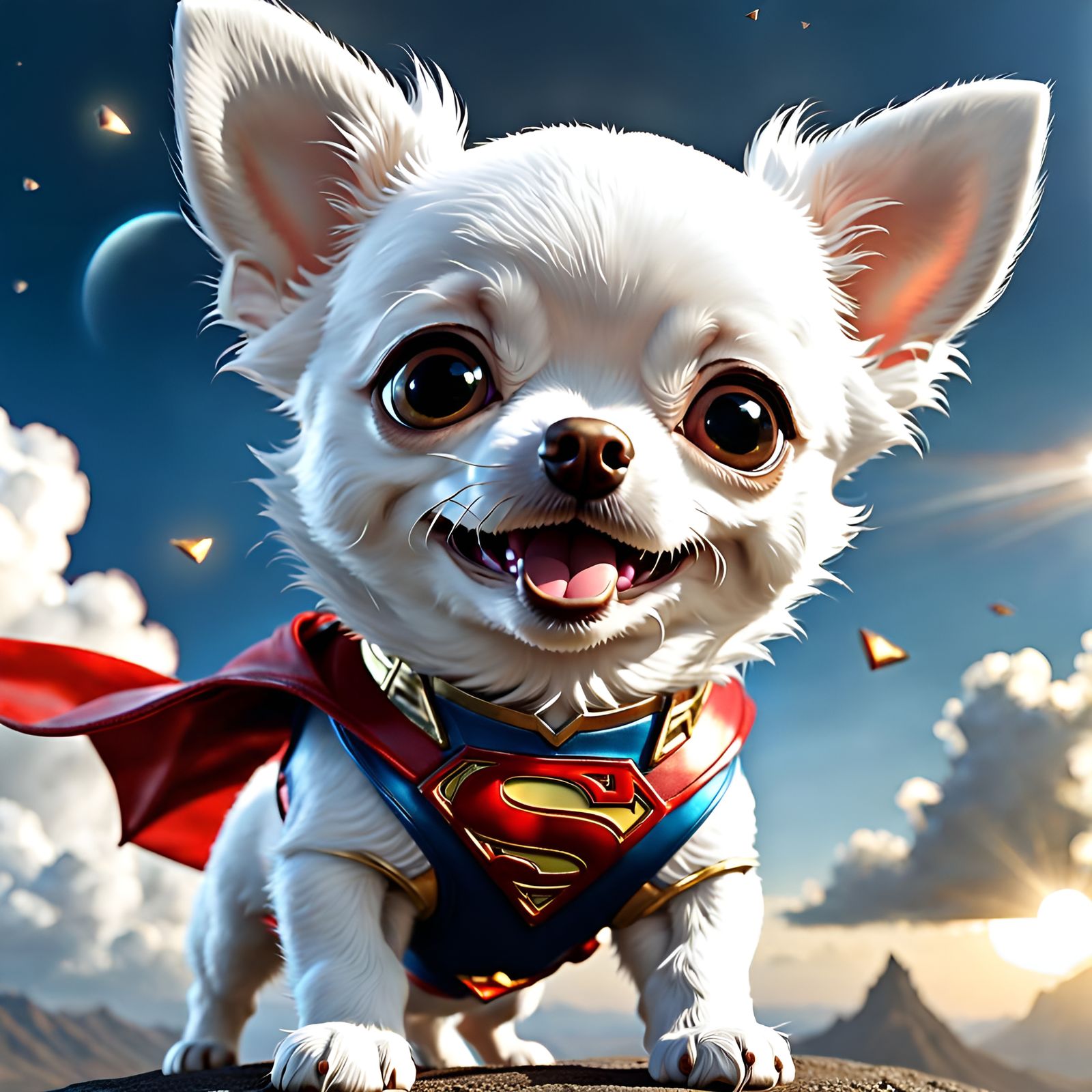 The smallest, cutest super-hero.