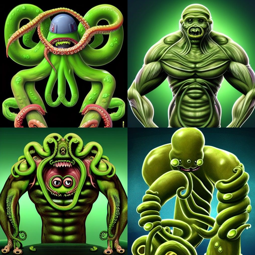 Slime Monster: A Post-Apocalyptic Human Evolution