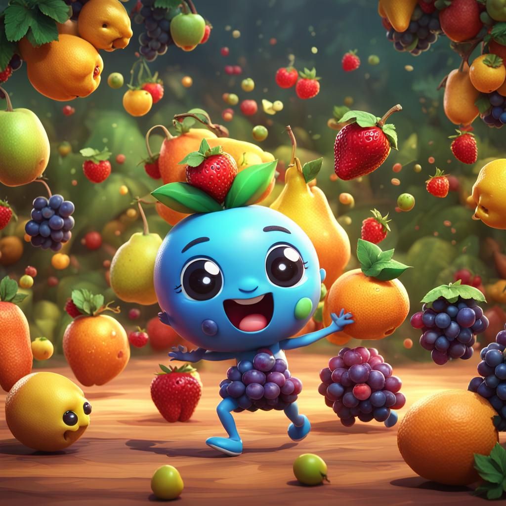 Dancing fruit