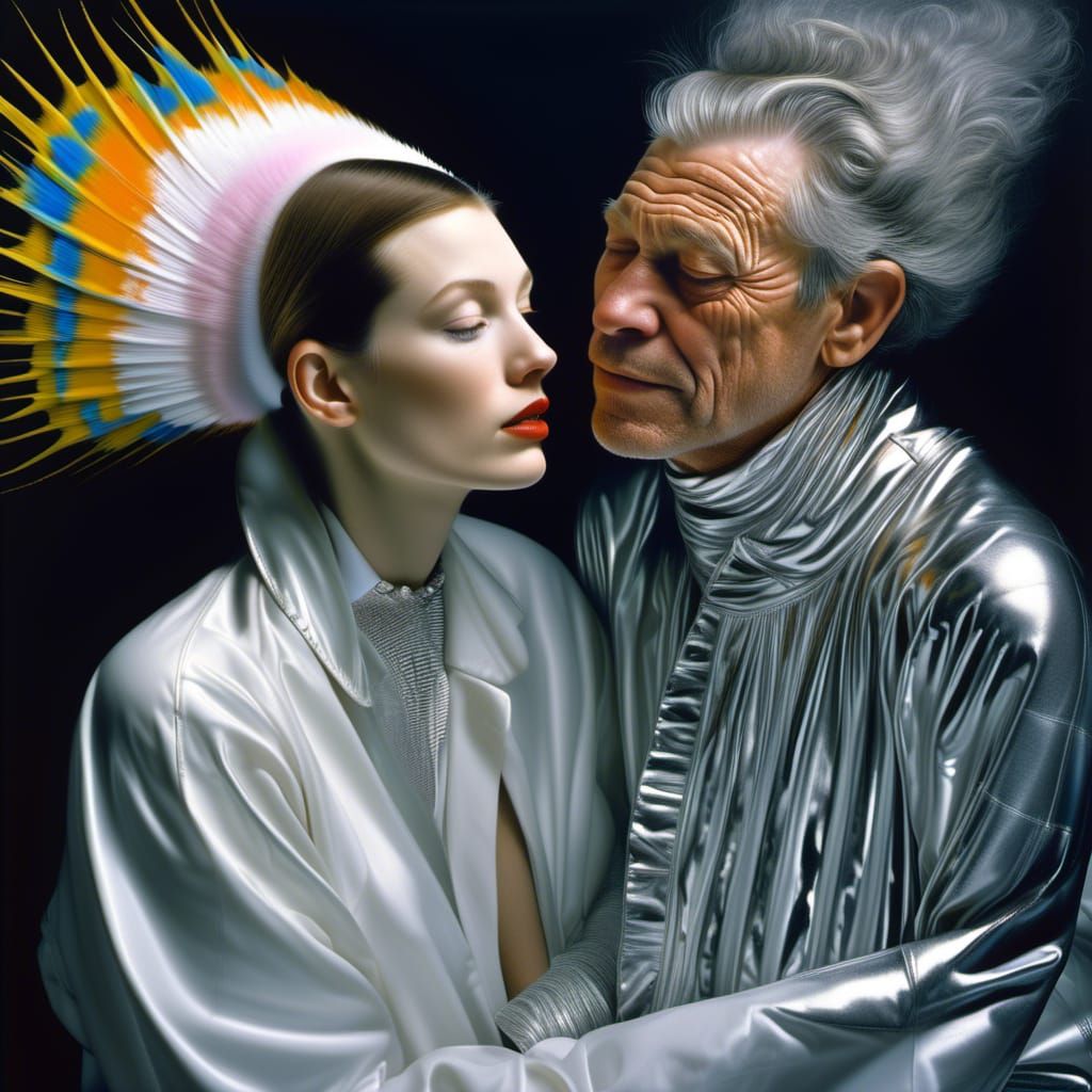 Exotic Portraits in Surreal Laboratory Setting