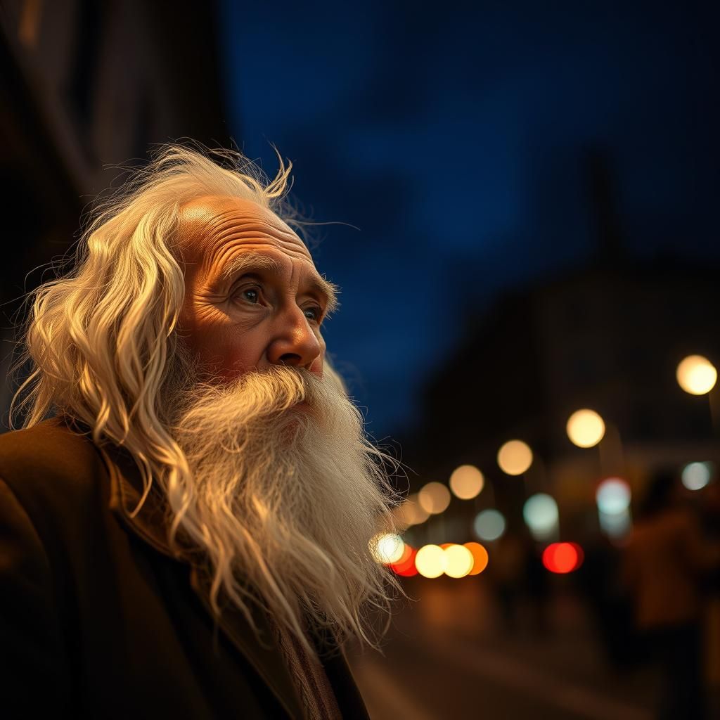 Methuselah awakens in a new time and space