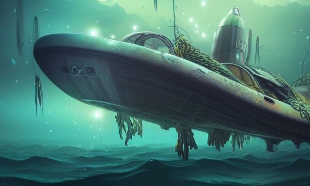 Sunken Wreckage: A Spaceship Graveyard