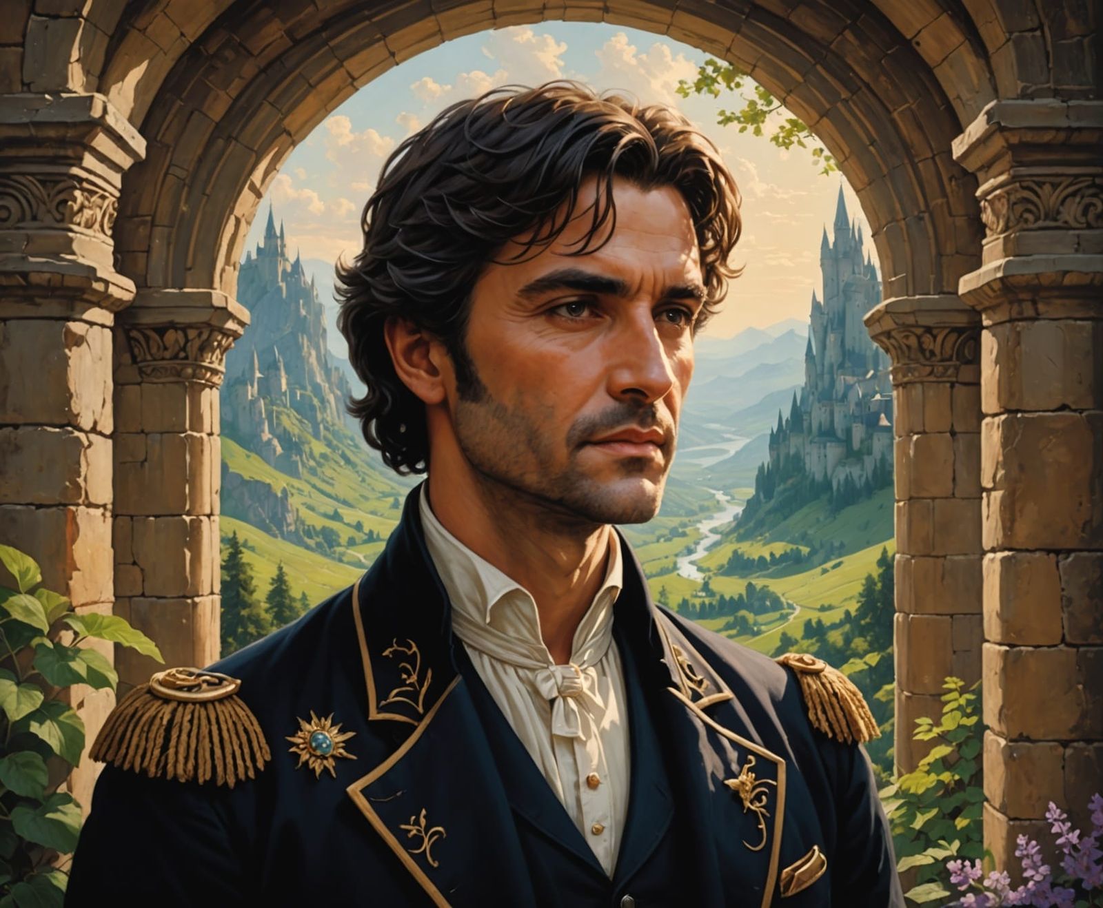 Bizarre Scene in an Unsettling Realm