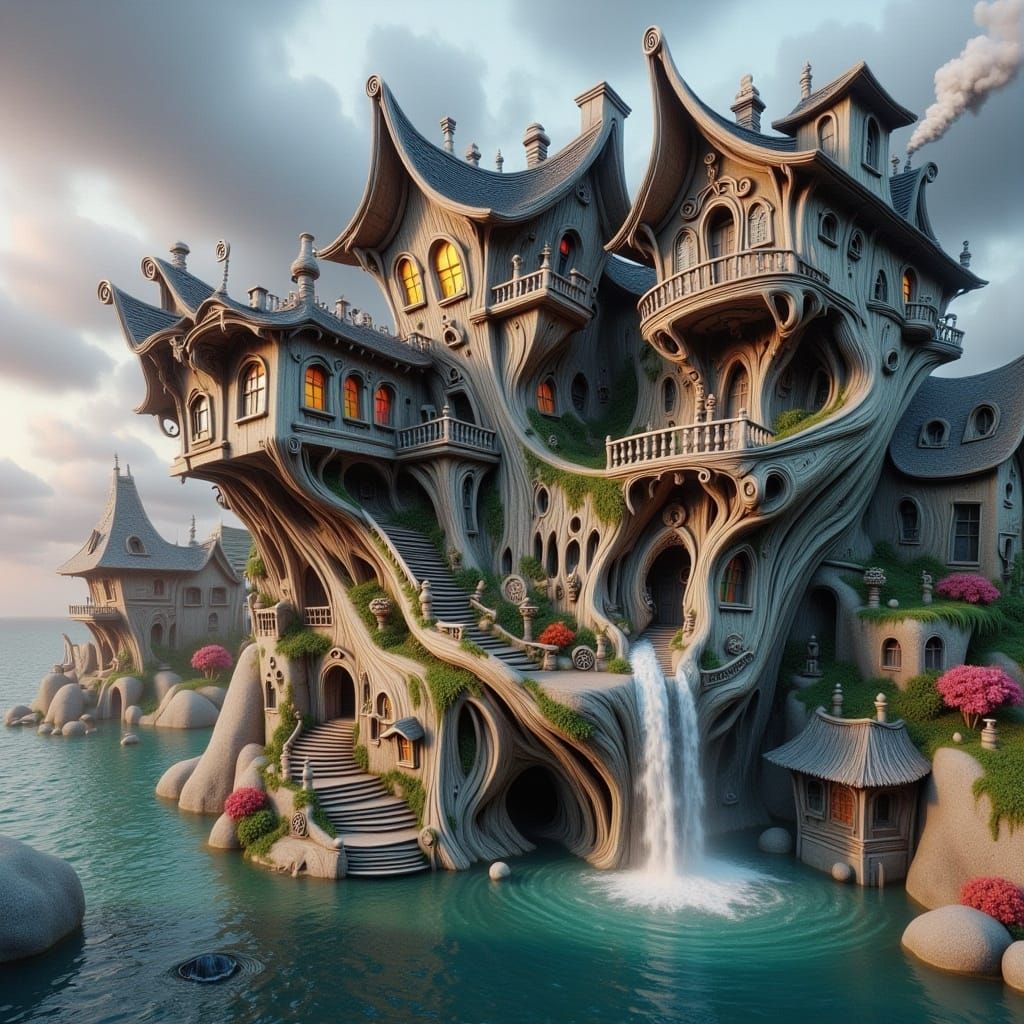 Impossible Cliffside House Architecture