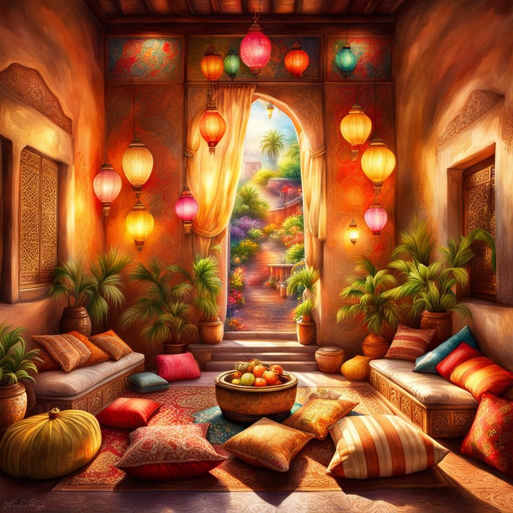 Cosy night in India.