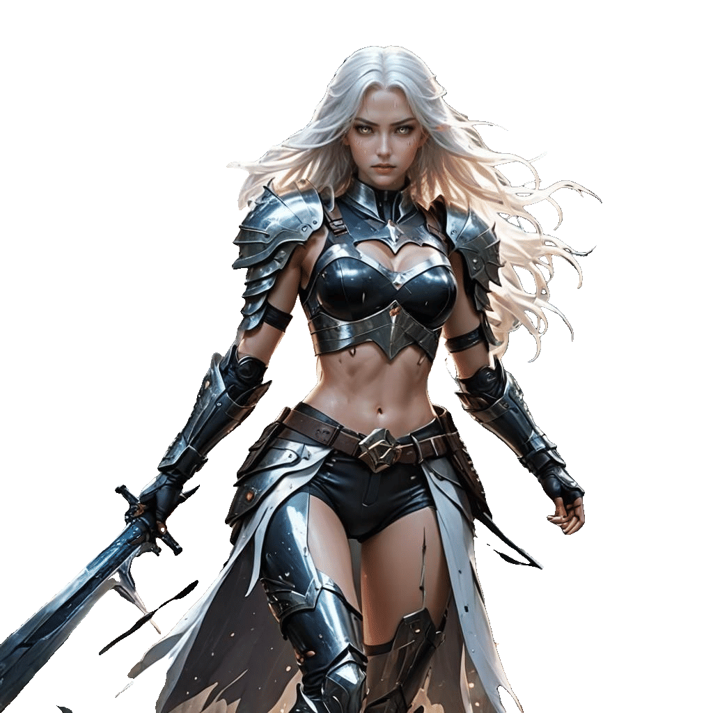 Female Hunter in Nargacuga Armor, Biomechanical Art